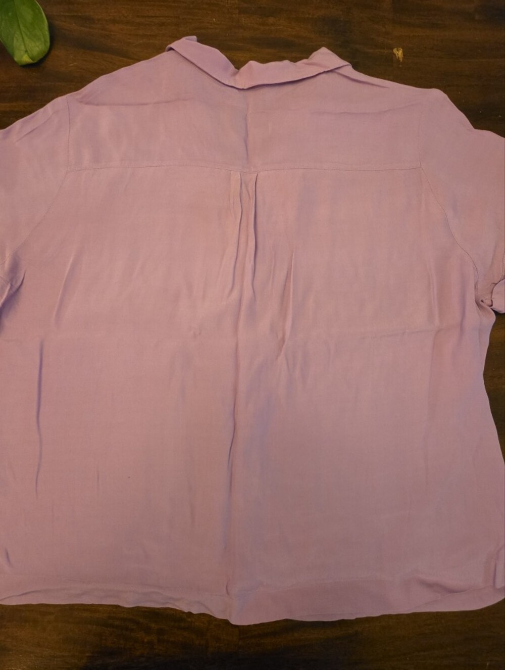 Banana Republic Short Sleeve Camp Collar Linen Blend Button-Down Shirt - Size L - Picture 2 of 6